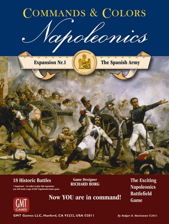 Boîte du jeu : Commands & Colors : Napoleonics, Expansion 1 : The Spanish Army