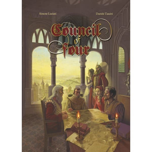 Boîte du jeu : Council of four