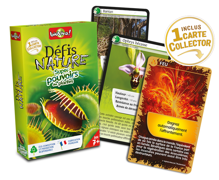 Boîte du jeu : Défis Nature - Super pouvoirs des plantes