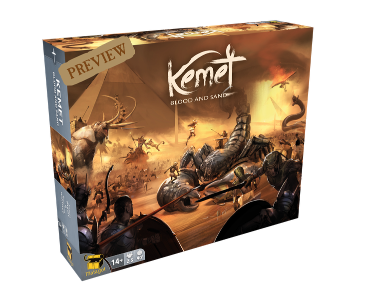 Boîte du jeu : Kemet - Blood and Sand