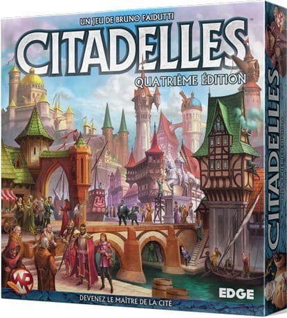 Boîte du jeu : Citadelles : quatrième édition