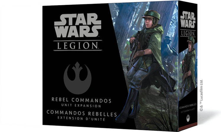 Boîte du jeu : Star Wars Légion : Commandos Rebelles