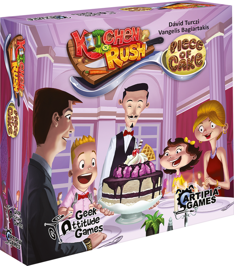Boîte du jeu : Kitchen Rush : Piece of Cake