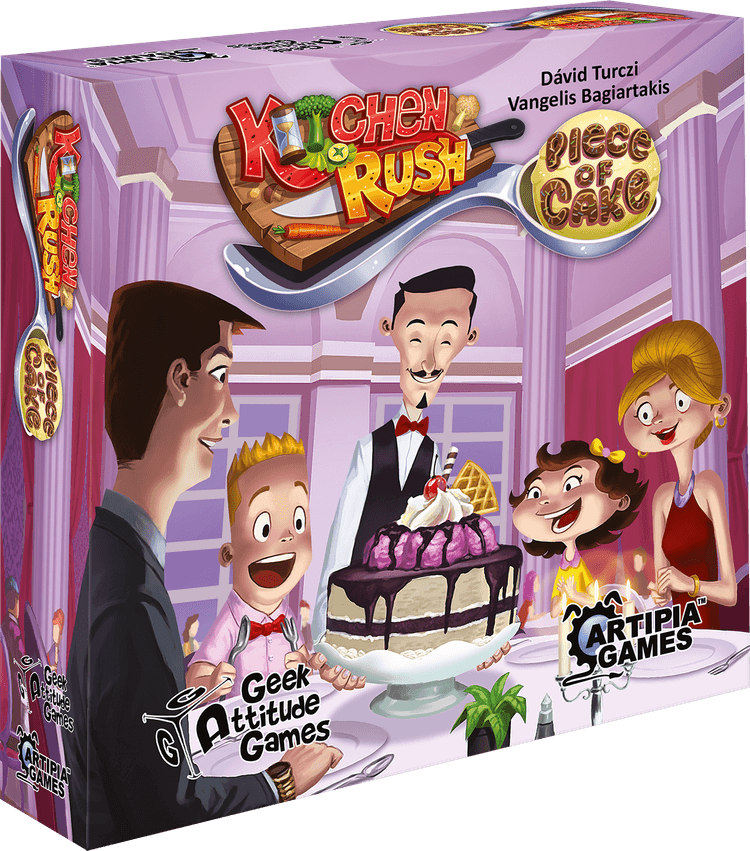 Boîte du jeu : Kitchen Rush : Piece of Cake