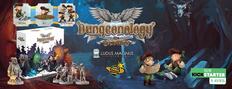 Boîte du jeu : Dungeonology : the Expedition