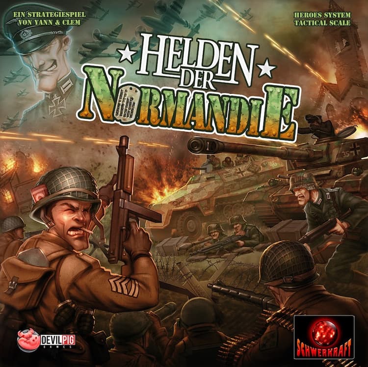 Boîte du jeu : Helden der Normandie