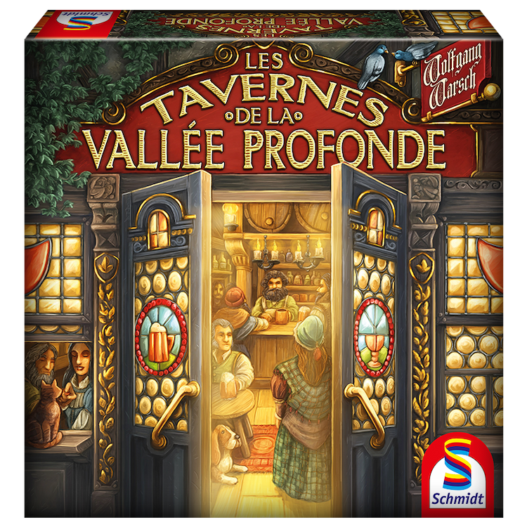 Boîte du jeu : Les Tavernes de la Vallée Profonde