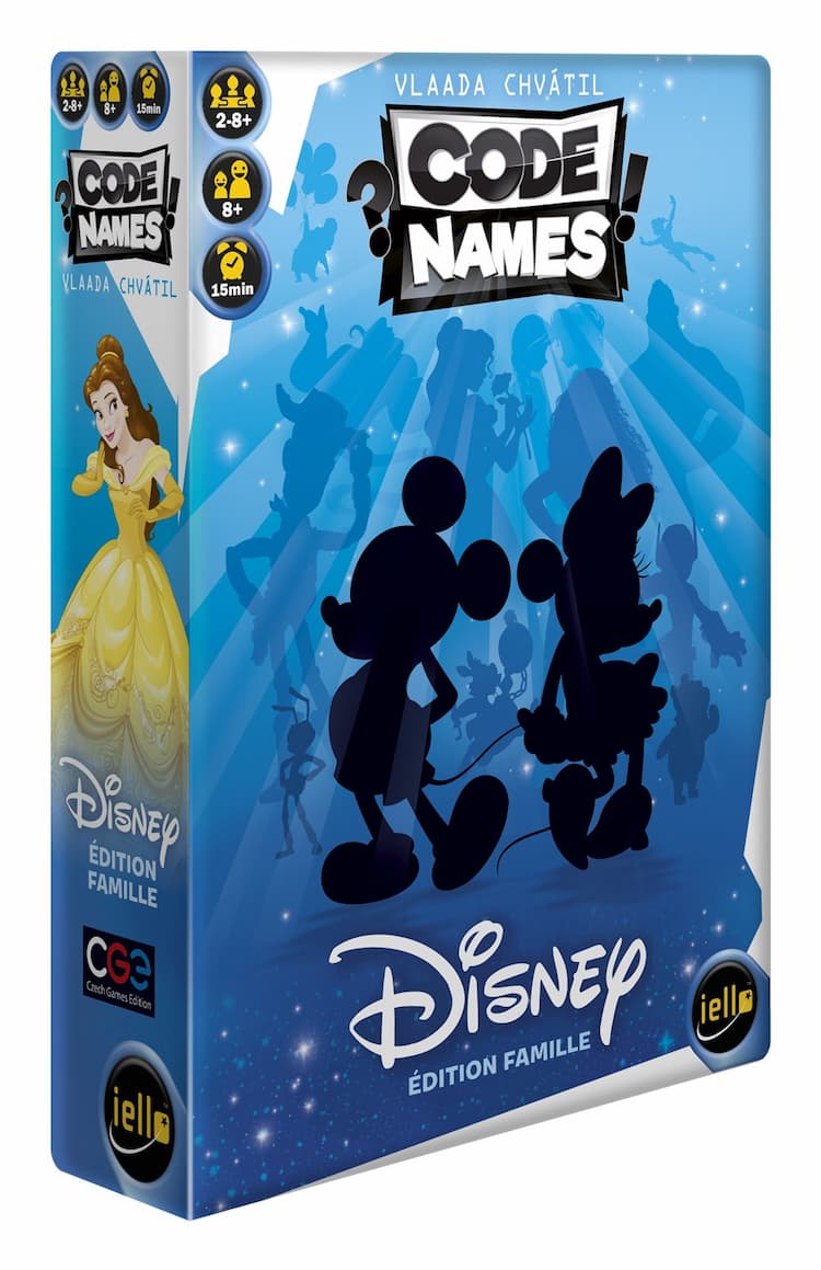 Boîte du jeu : Codenames Disney