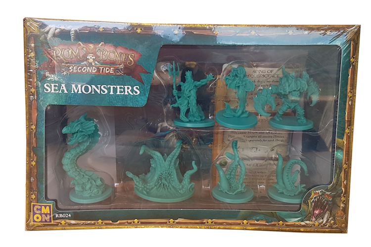 Boîte du jeu : Rum & Bones Second Tide : Sea Monsters