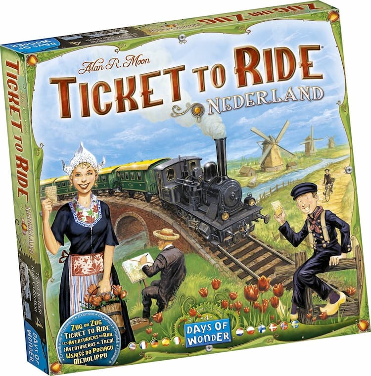 Boîte du jeu : Les Aventuriers du Rail - Pays-Bas
