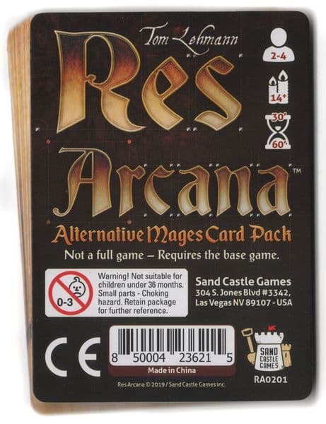 Boîte du jeu : Res Arcana : Pack de Mages Alternatifs