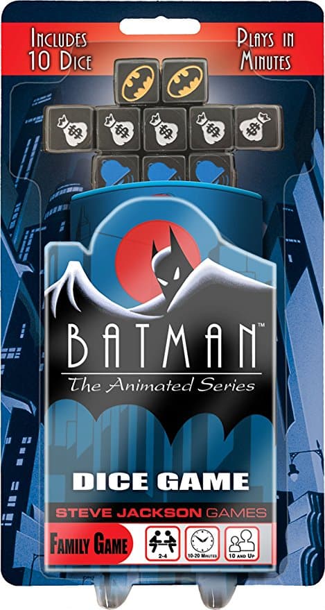 Boîte du jeu : Batman The Animated Series Dice Game