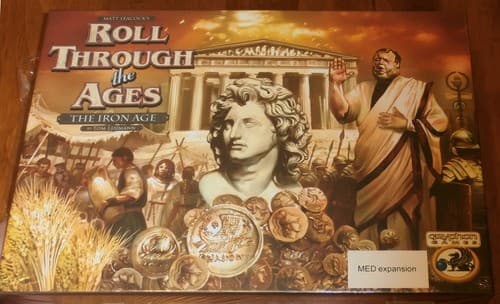 Boîte du jeu : Roll Through the Ages: The Iron Age with Mediterranean Expansion