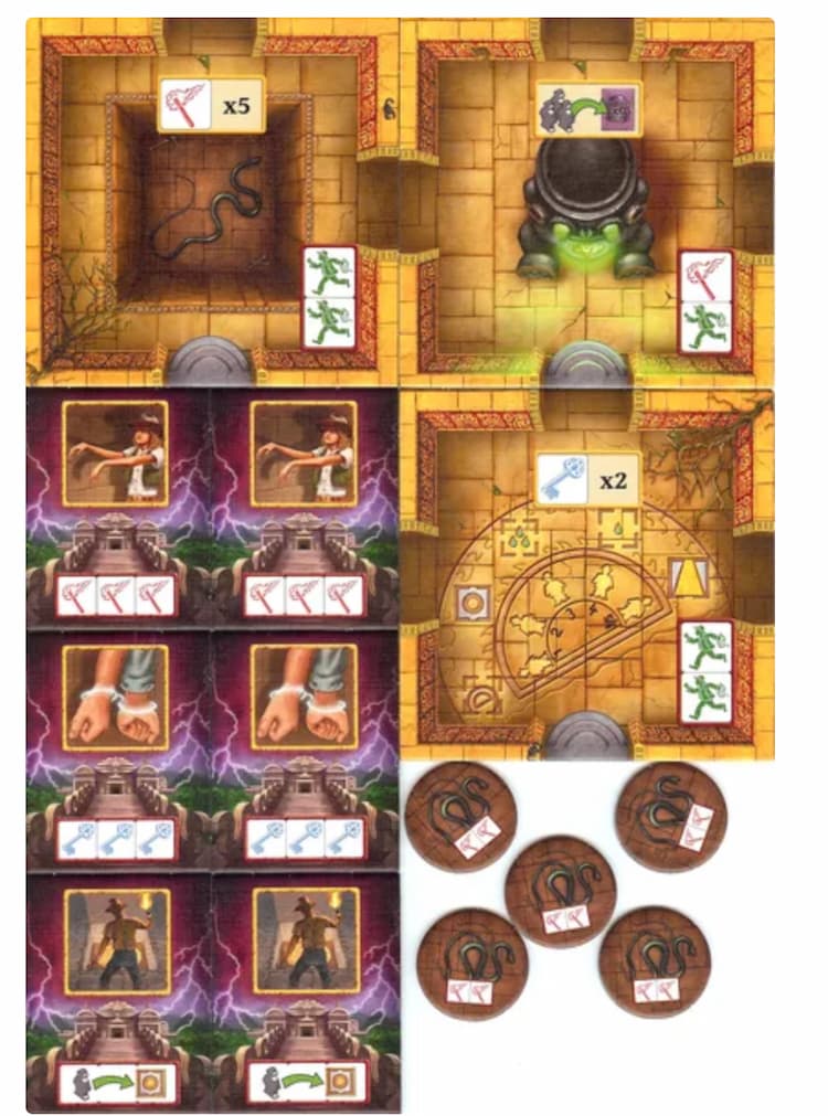 Boîte du jeu : Escape : The Curse of the Temple - Queenie 5: Quest Chambers