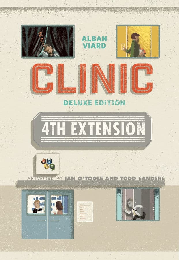 Boîte du jeu : Clinic (Deluxe Edition) - Extension "4ème Extension / 4th Expansion"