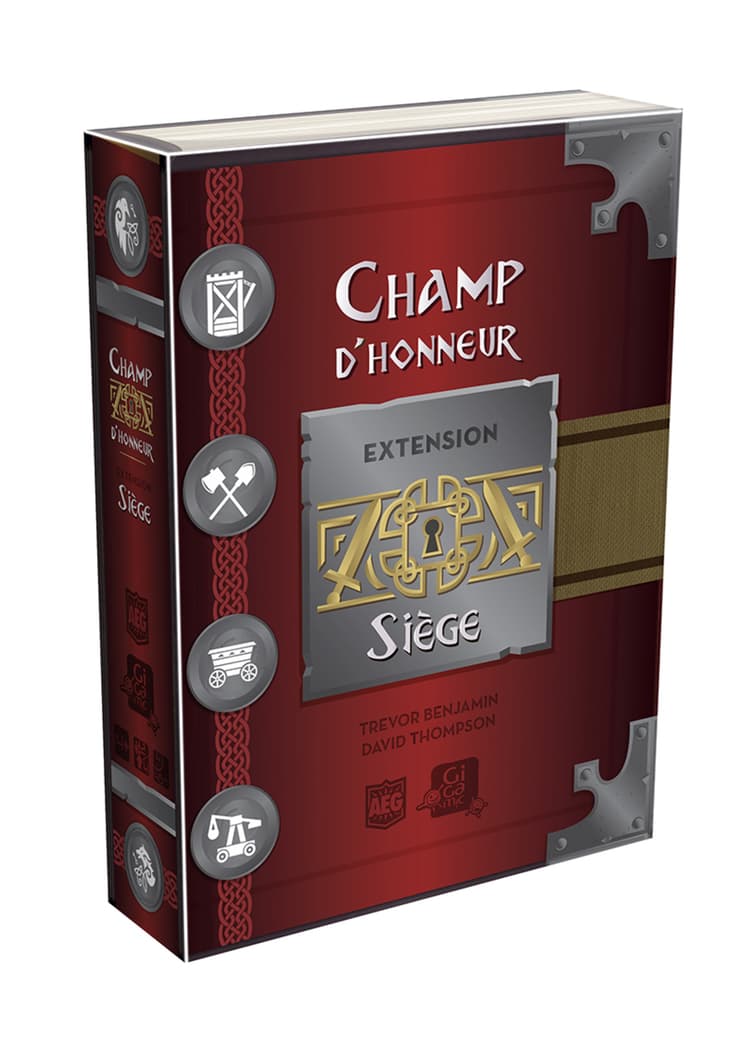 Boîte du jeu : Champ d'honneur extension : Siège