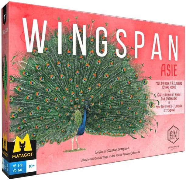Boîte du jeu : Wingspan Asie